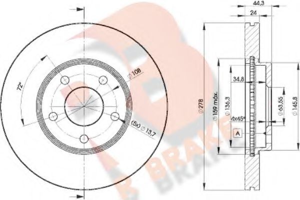 Disc frana