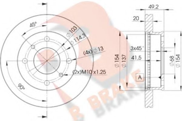 Disc frana