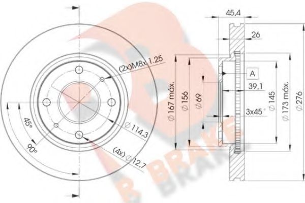 Disc frana