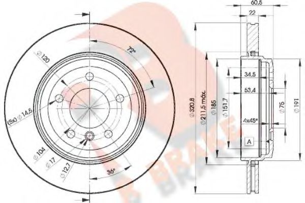 Disc frana