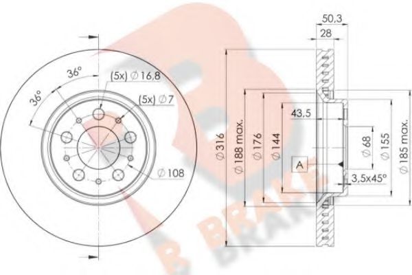 Disc frana