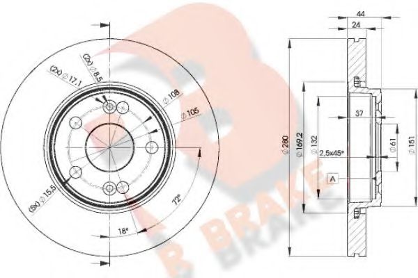 Disc frana