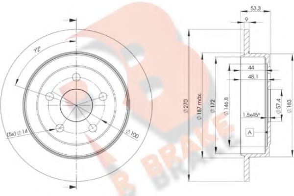 Disc frana