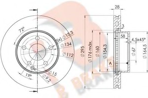 Disc frana