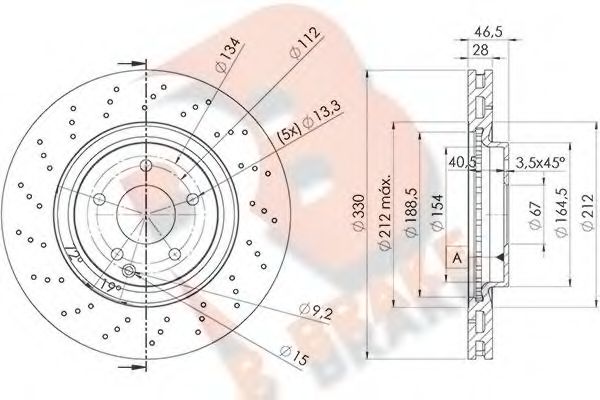 Disc frana