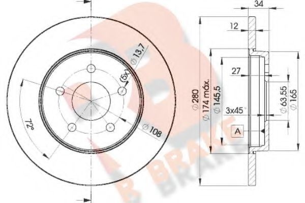 Disc frana