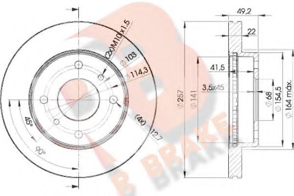 Disc frana