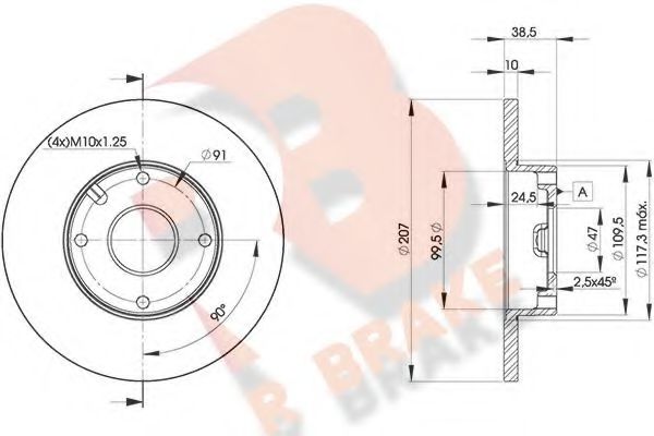 Disc frana