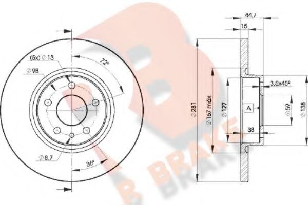 Disc frana