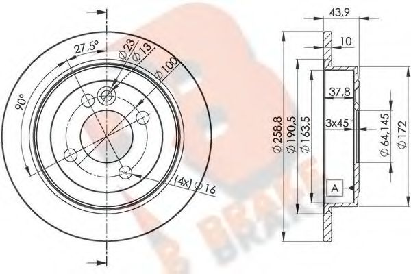 Disc frana