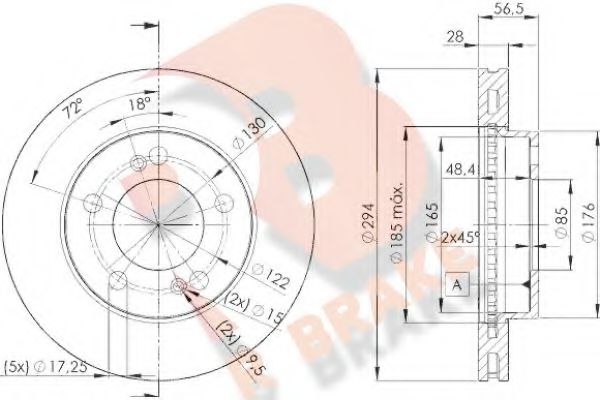 Disc frana