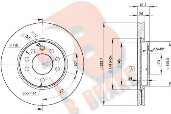 Disc frana