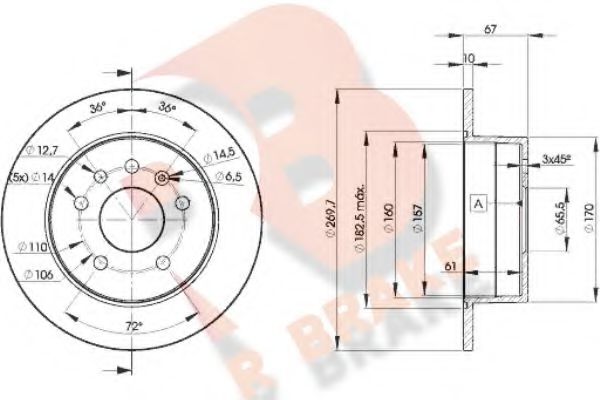 Disc frana