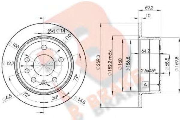 Disc frana