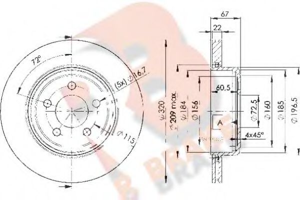 Disc frana