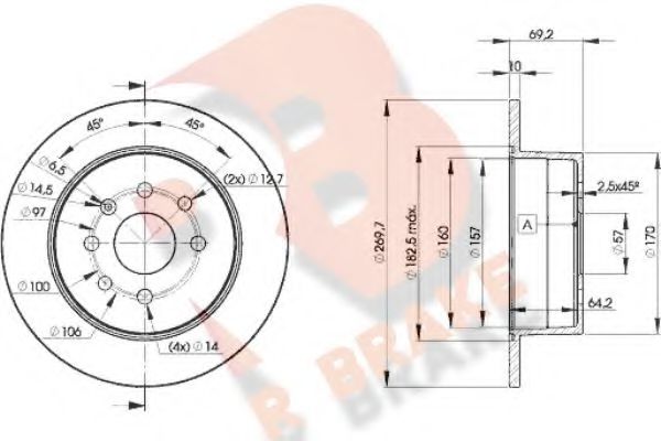 Disc frana