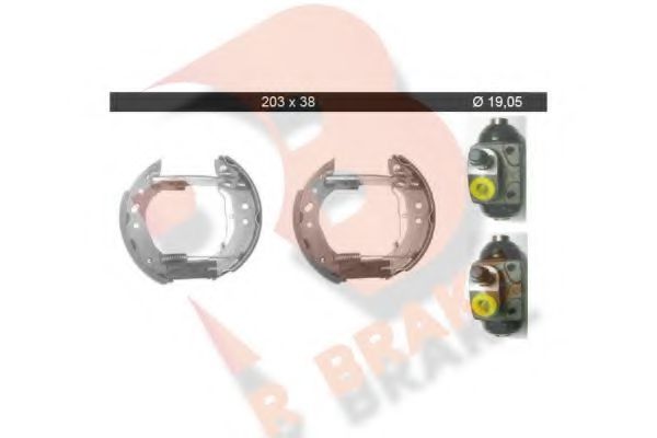 Set saboti frana