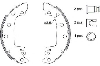 Set saboti frana