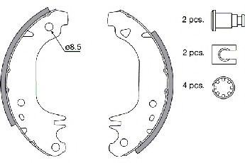 Set saboti frana