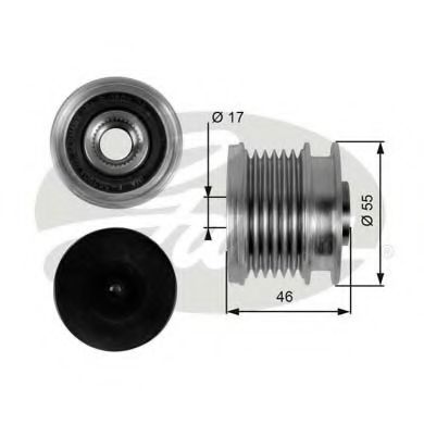 Sistem roata libera, generator