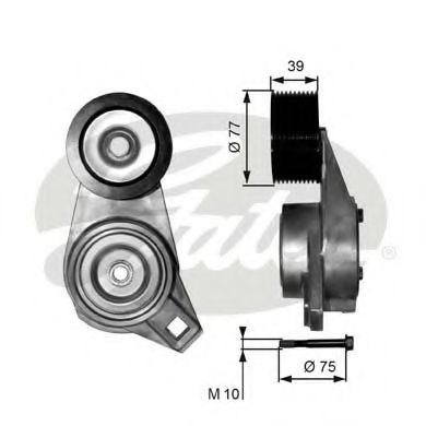 Intinzator curea, curea distributie