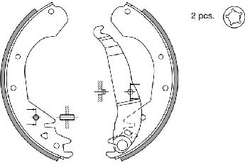 Set saboti frana