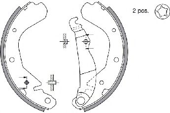 Set saboti frana