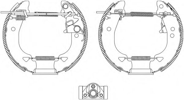 Set saboti frana