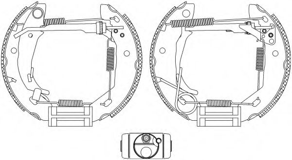 Set saboti frana