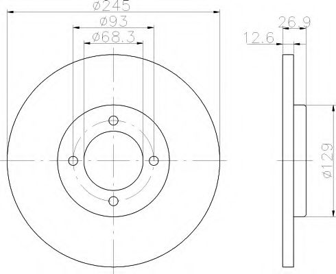 Disc frana