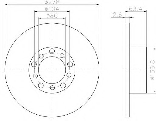 Disc frana