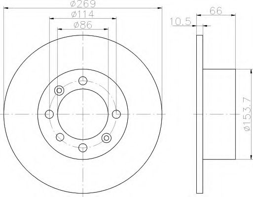 Disc frana