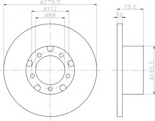 Disc frana