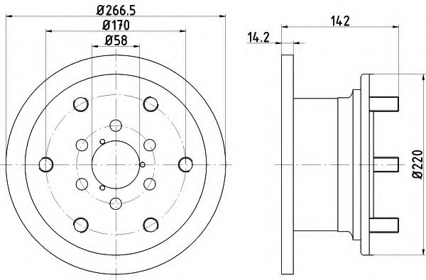 Disc frana