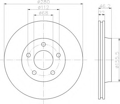 Disc frana