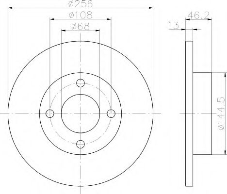 Disc frana