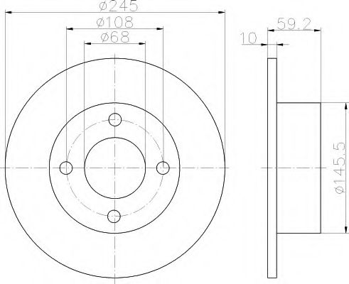 Disc frana