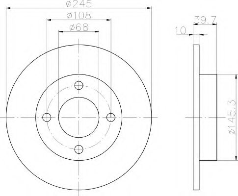 Disc frana