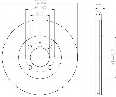 Disc frana