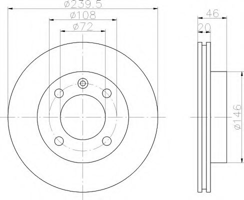 Disc frana