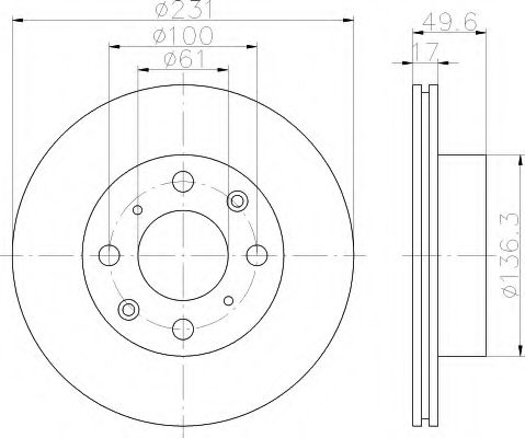 Disc frana