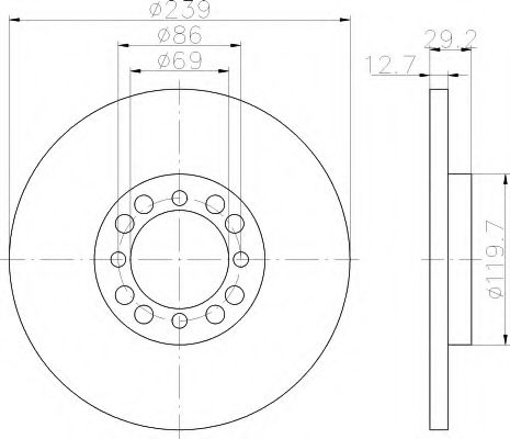 Disc frana