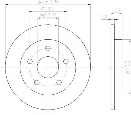 Disc frana