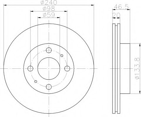 Disc frana