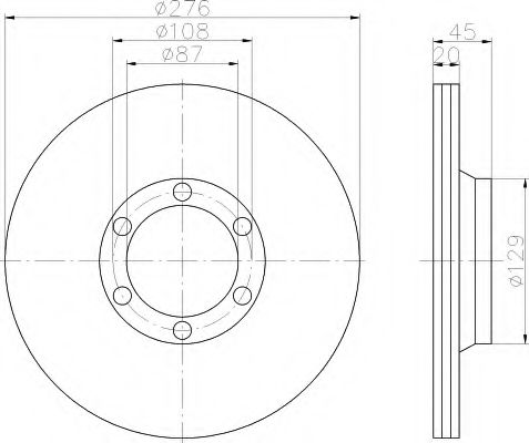 Disc frana