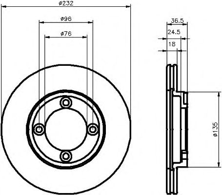 Disc frana