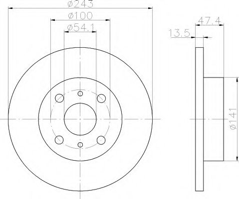 Disc frana