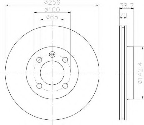 Disc frana