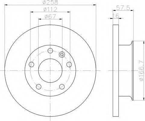 Disc frana