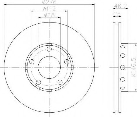 Disc frana